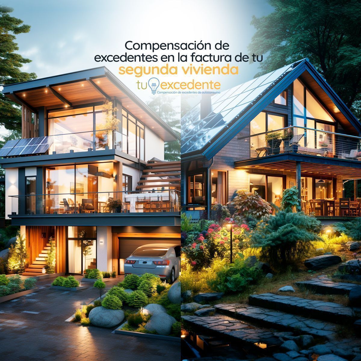 Compensación de excedentes en segunda vivienda