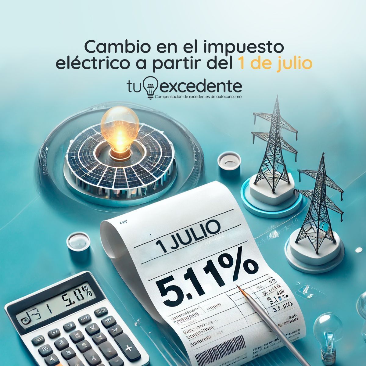 Cambio en el impuesto electrico