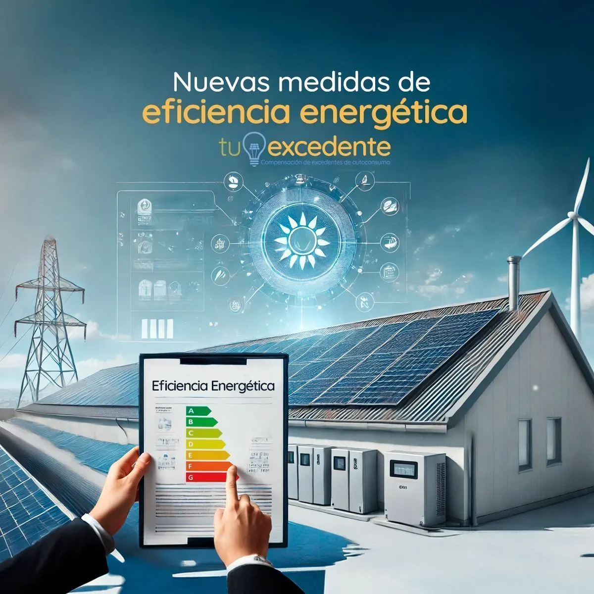 Imagen ilustrativa sobre las nuevas medidas de eficiencia energética del MITECO