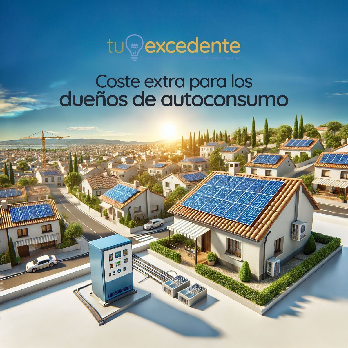 Propietarios de autoconsumo: coste extra