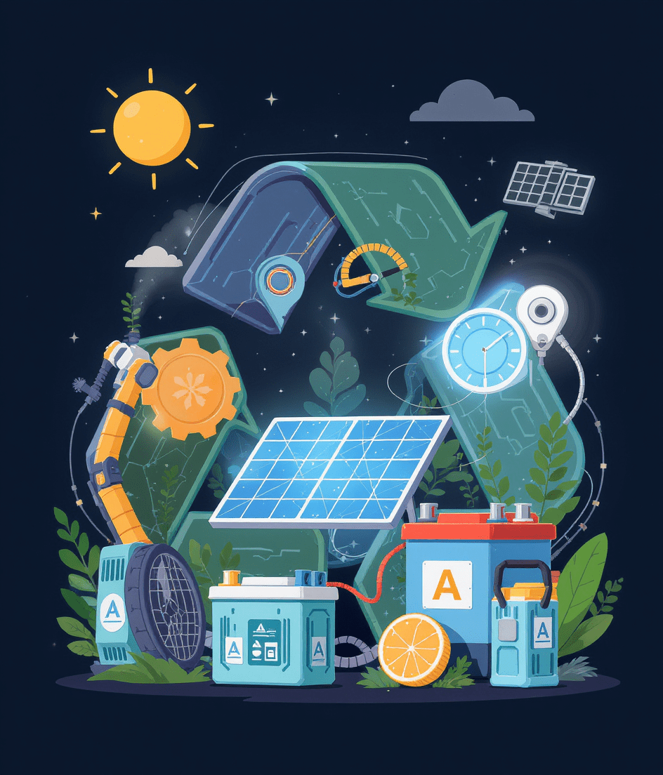Conoce las 8 nuevas obligaciones sobre el reciclaje de paneles solares y baterías — guía práctica para instaladores